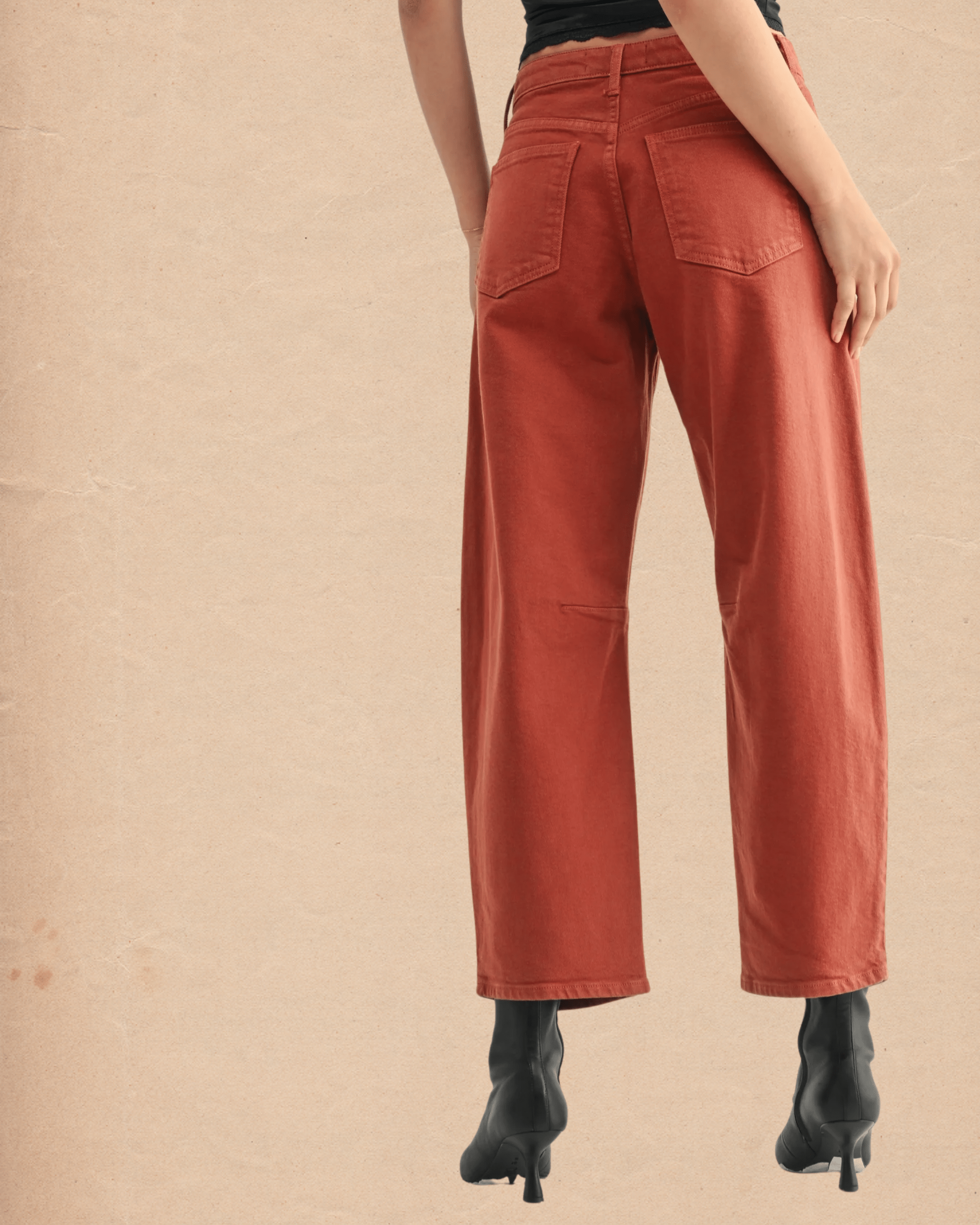 Dark Mauve Barrel Jeans - Intrigue Ink Visit Bozeman, Unique Shopping Boutique in Montana, Work from Home Clothes for Women