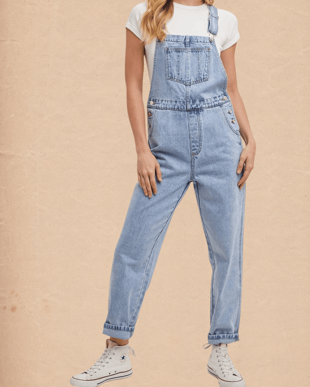 Denim Straight Leg Overalls Jumpsuit - Intrigue Ink Visit Bozeman, Unique Shopping Boutique in Montana, Work from Home Clothes for Women