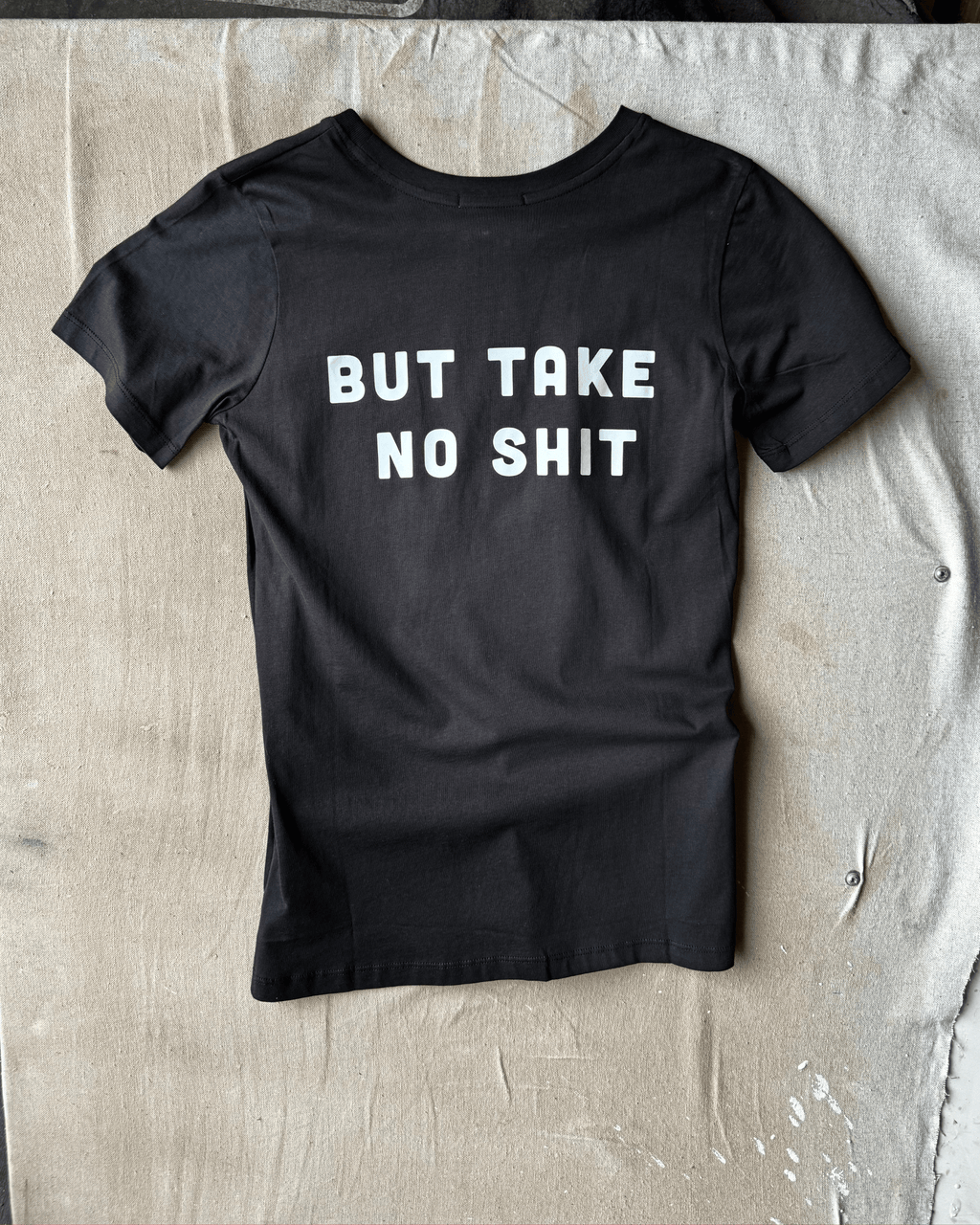 Do No Harm But Take No Shit | Black Graphic T-Shirt - Intrigue Ink Visit Bozeman, Unique Shopping Boutique in Montana, Work from Home Clothes for Women
