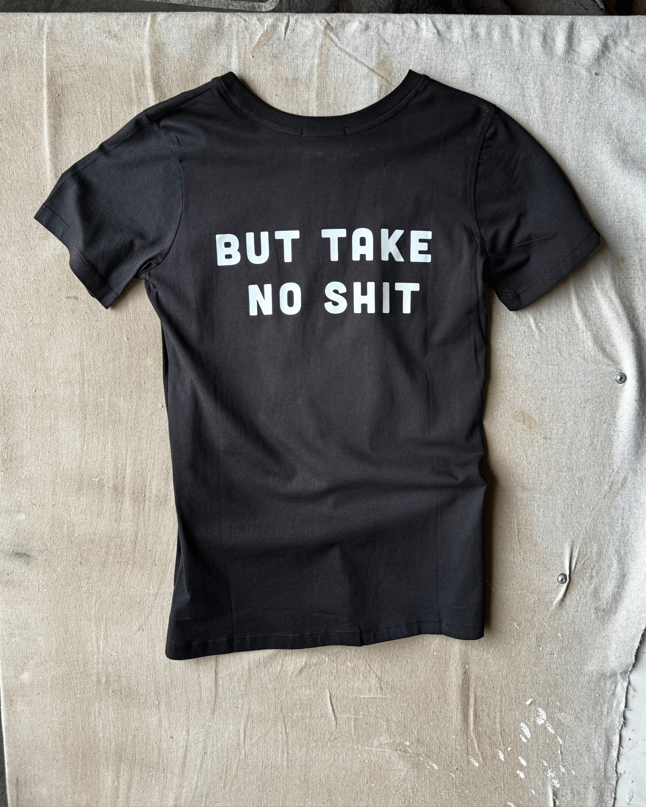 Do No Harm But Take No Shit | Black Graphic T-Shirt - Intrigue Ink Visit Bozeman, Unique Shopping Boutique in Montana, Work from Home Clothes for Women