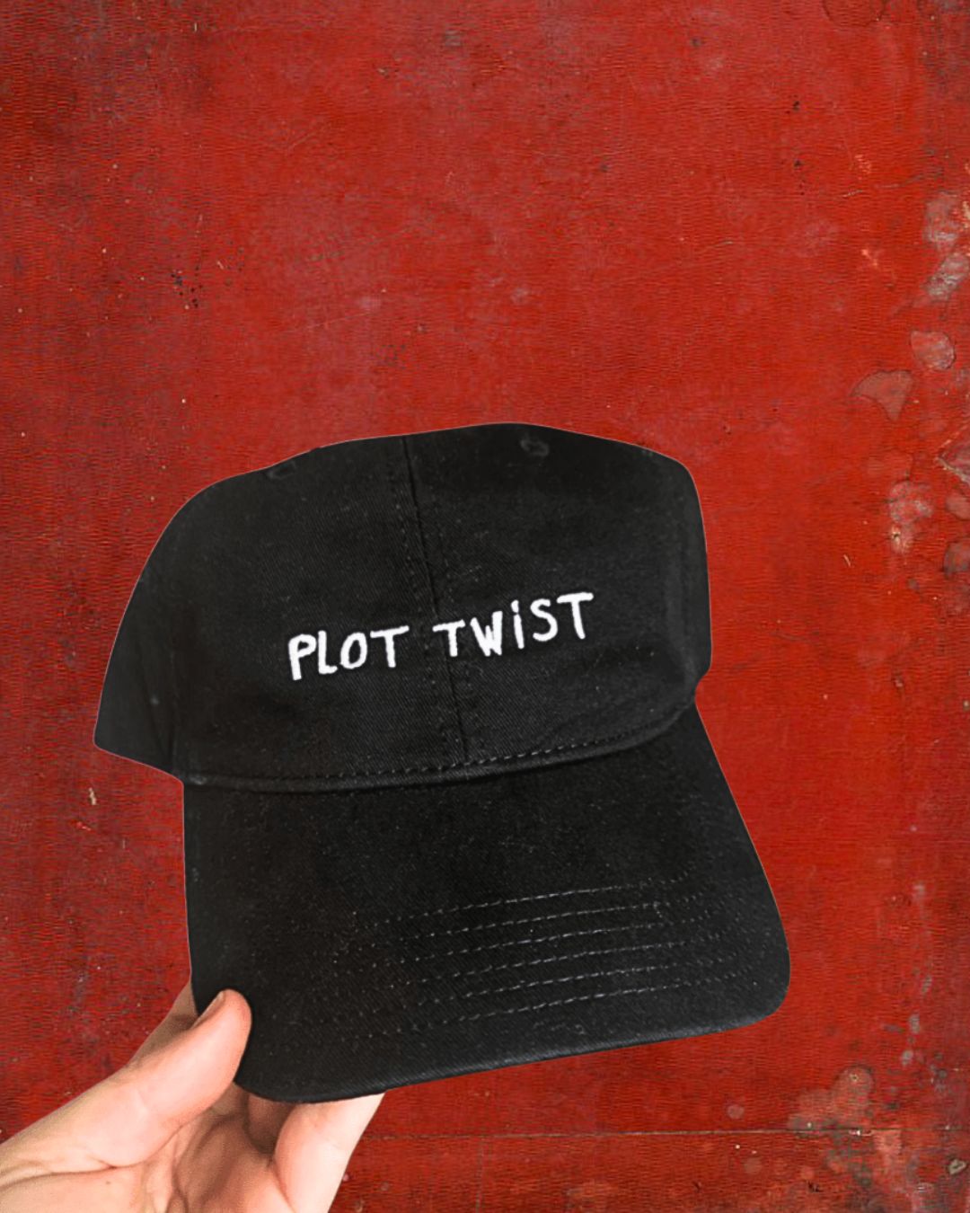 "Plot Twist" Dad Hat - Intrigue Ink Visit Bozeman, Unique Shopping Boutique in Montana, Work from Home Clothes for Women