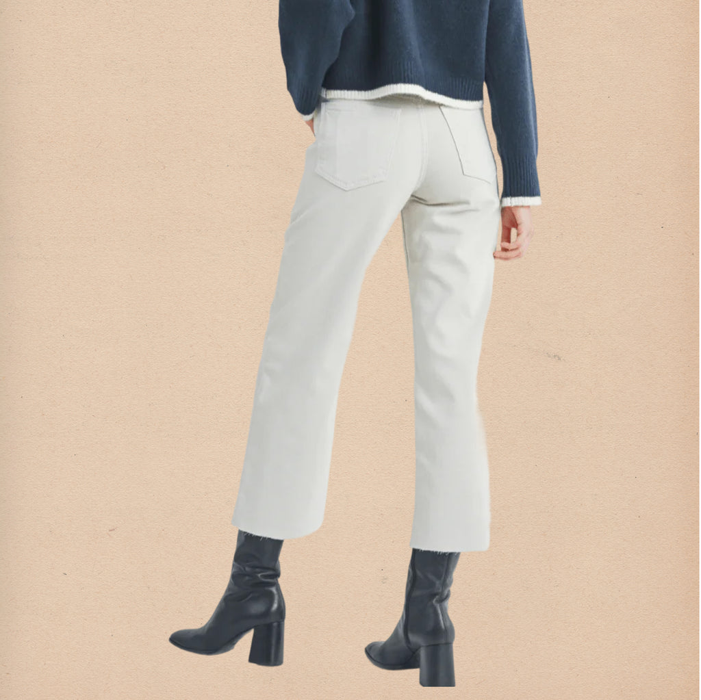 Utility Wide Leg Pants - Cream - Intrigue Ink Visit Bozeman, Unique Shopping Boutique in Montana, Work from Home Clothes for Women