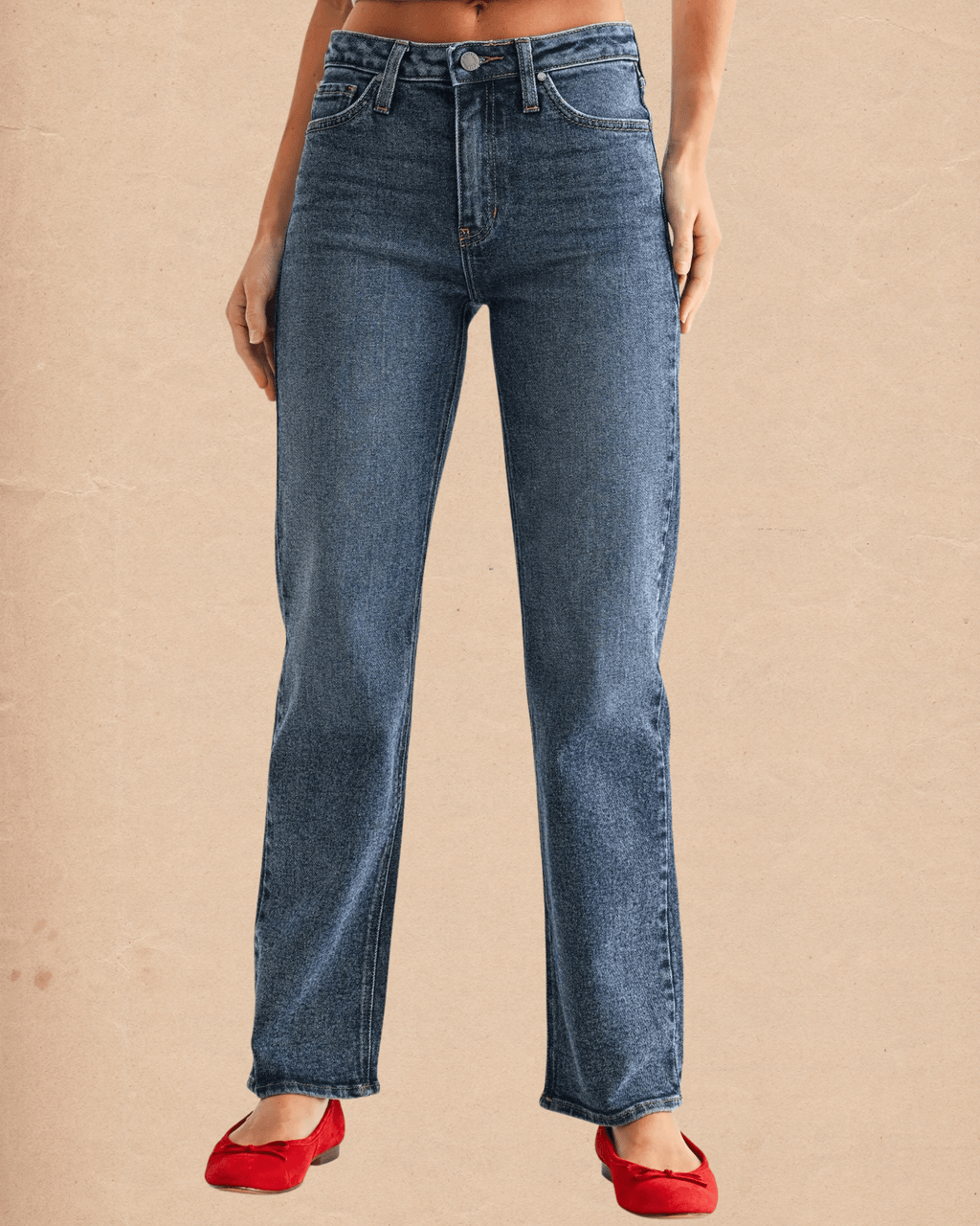 Full Length Straight - Dark Denim - Intrigue Ink Visit Bozeman, Unique Shopping Boutique in Montana, Work from Home Clothes for Women
