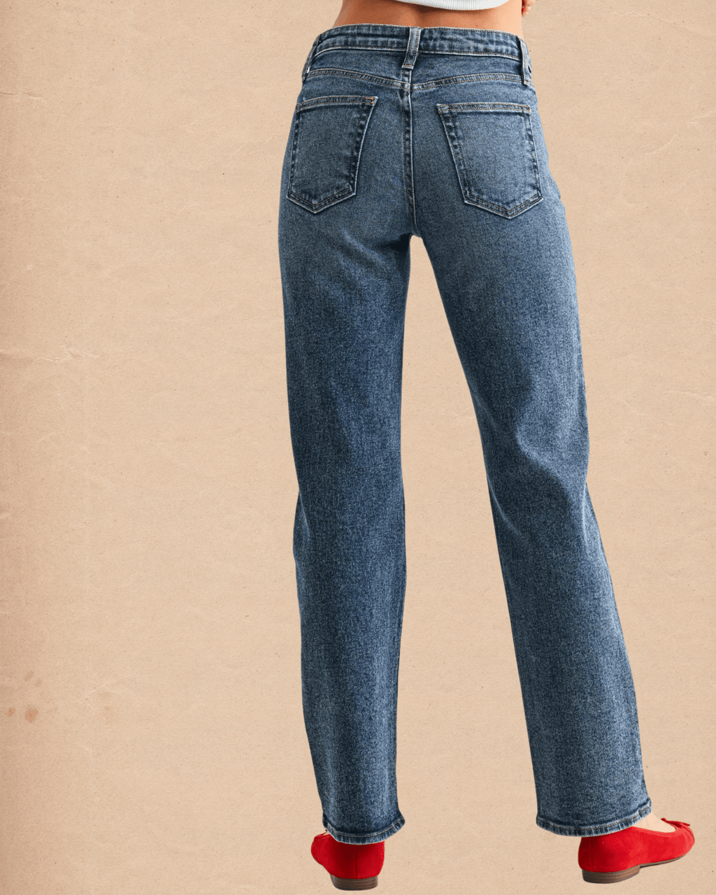 Full Length Straight - Dark Denim - Intrigue Ink Visit Bozeman, Unique Shopping Boutique in Montana, Work from Home Clothes for Women