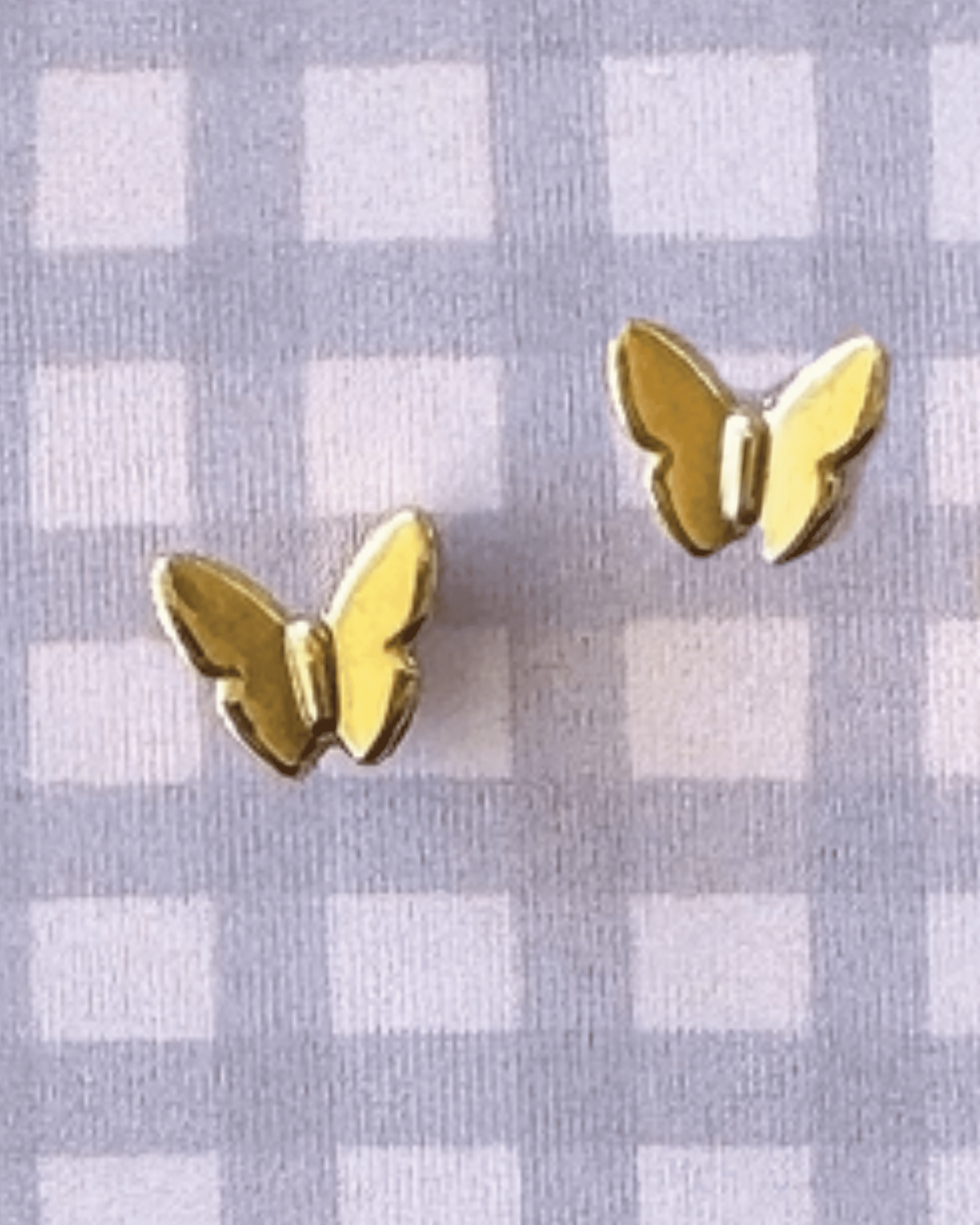 Gold Butterfly Earrings - Intrigue Ink Visit Bozeman, Unique Shopping Boutique in Montana, Work from Home Clothes for Women