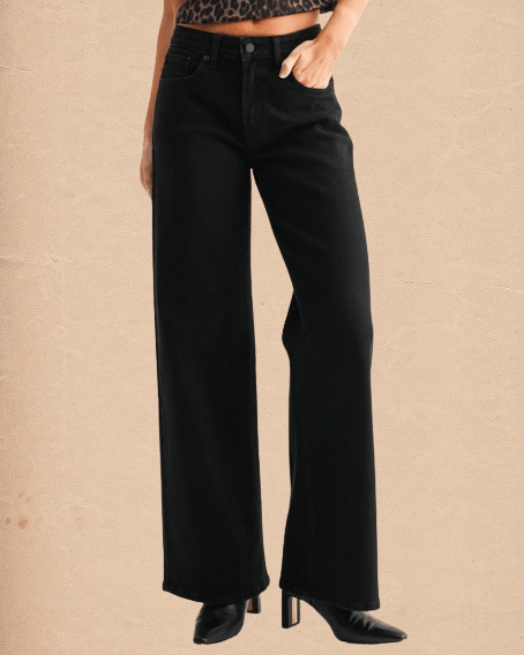 High Rise Full Length Straight - Black - Intrigue Ink Visit Bozeman, Unique Shopping Boutique in Montana, Work from Home Clothes for Women