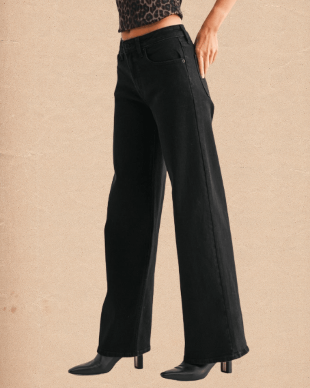 High Rise Full Length Straight - Black - Intrigue Ink Visit Bozeman, Unique Shopping Boutique in Montana, Work from Home Clothes for Women