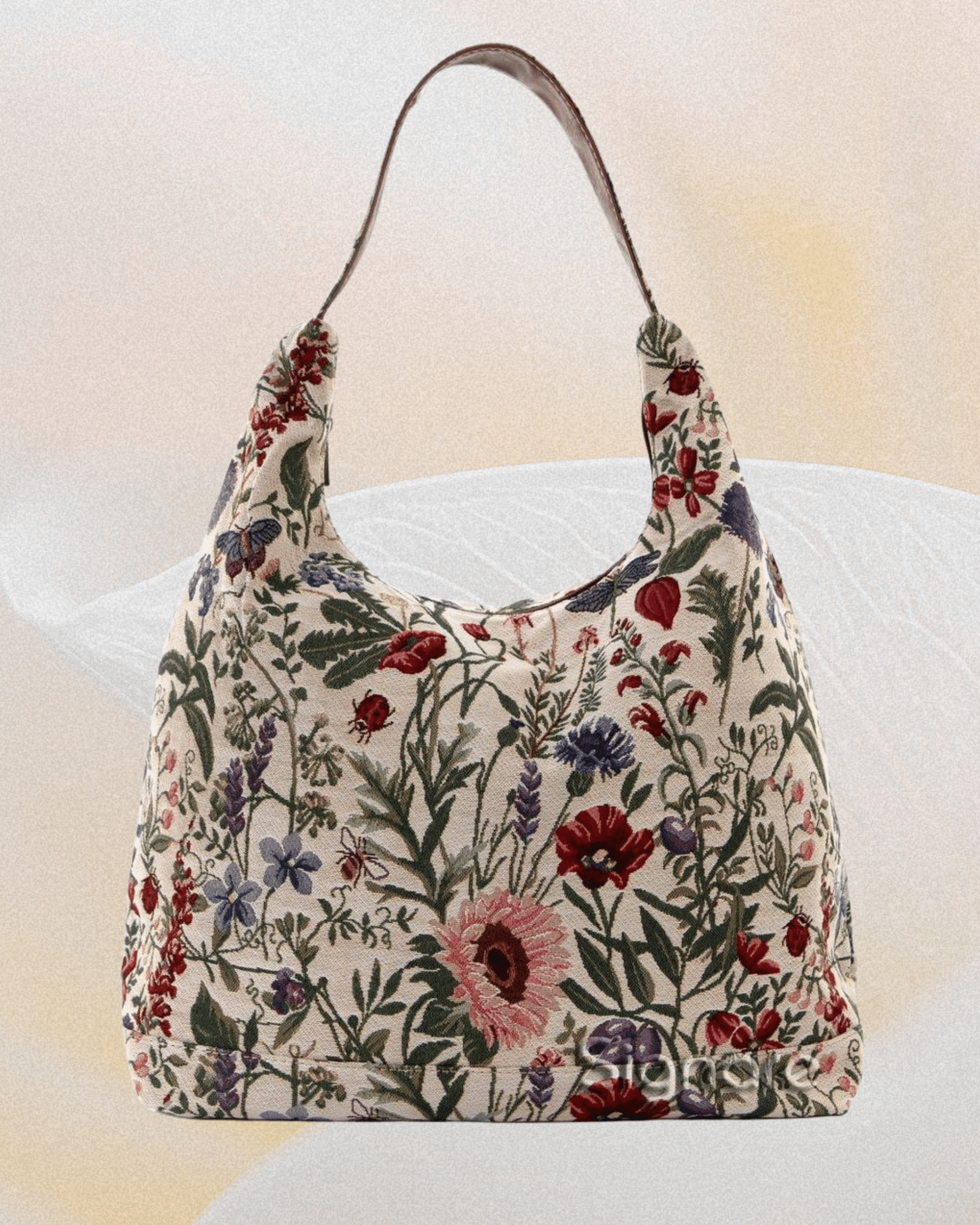 Morning Garden Hobo Handbag - Intrigue Ink Visit Bozeman, Unique Shopping Boutique in Montana, Work from Home Clothes for Women