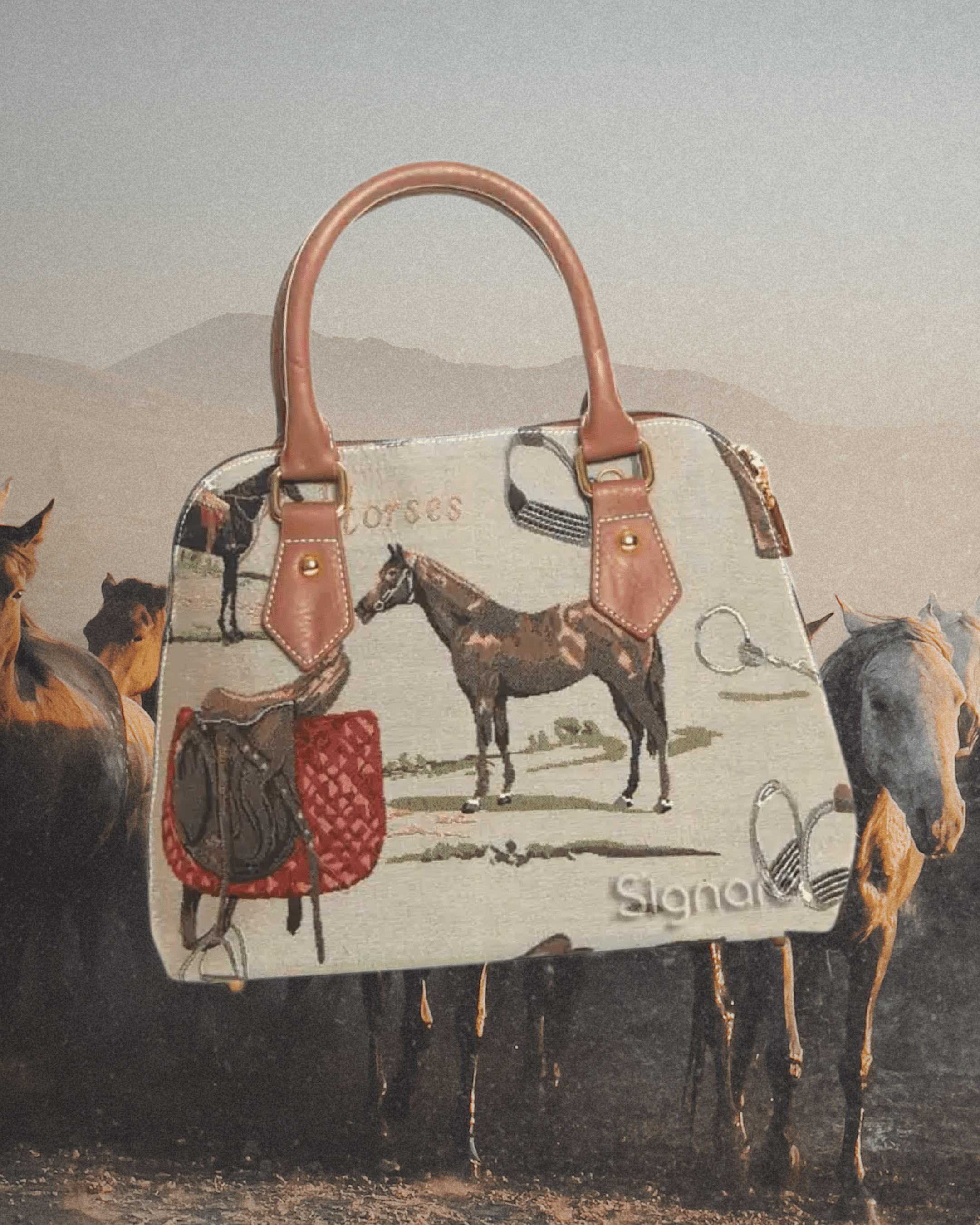 Horse Handbag - Intrigue Ink Visit Bozeman, Unique Shopping Boutique in Montana, Work from Home Clothes for Women