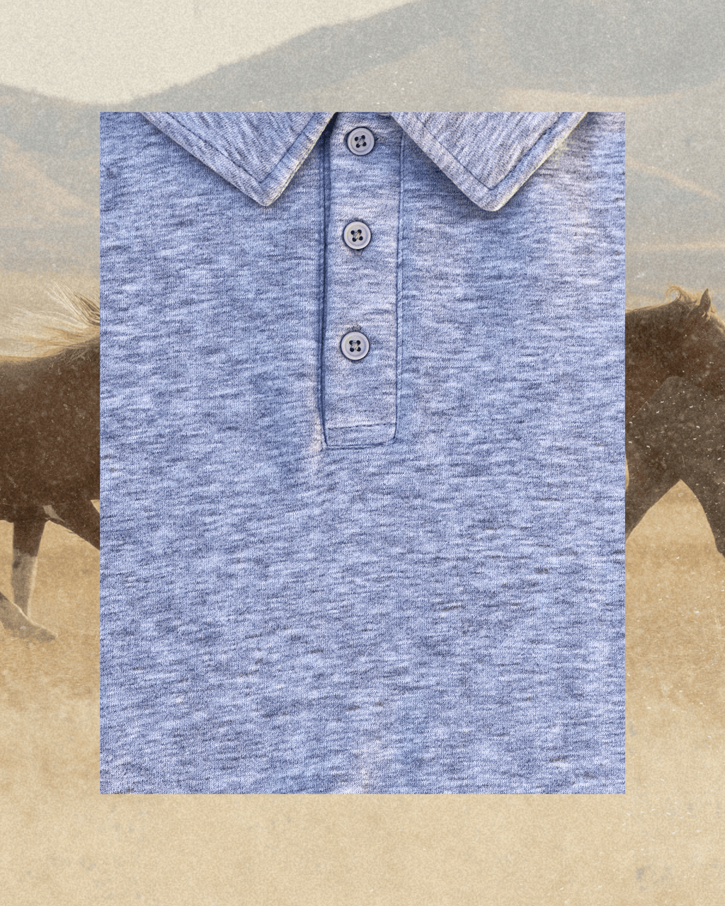 "Horsepower" Grey Button Up Pullover - Intrigue Ink Visit Bozeman, Unique Shopping Boutique in Montana, Work from Home Clothes for Women
