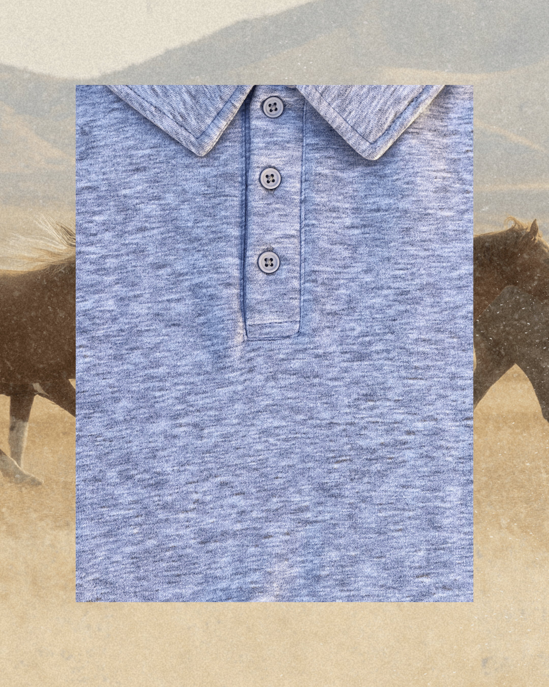"Horsepower" Grey Button Up Pullover - Intrigue Ink Visit Bozeman, Unique Shopping Boutique in Montana, Work from Home Clothes for Women