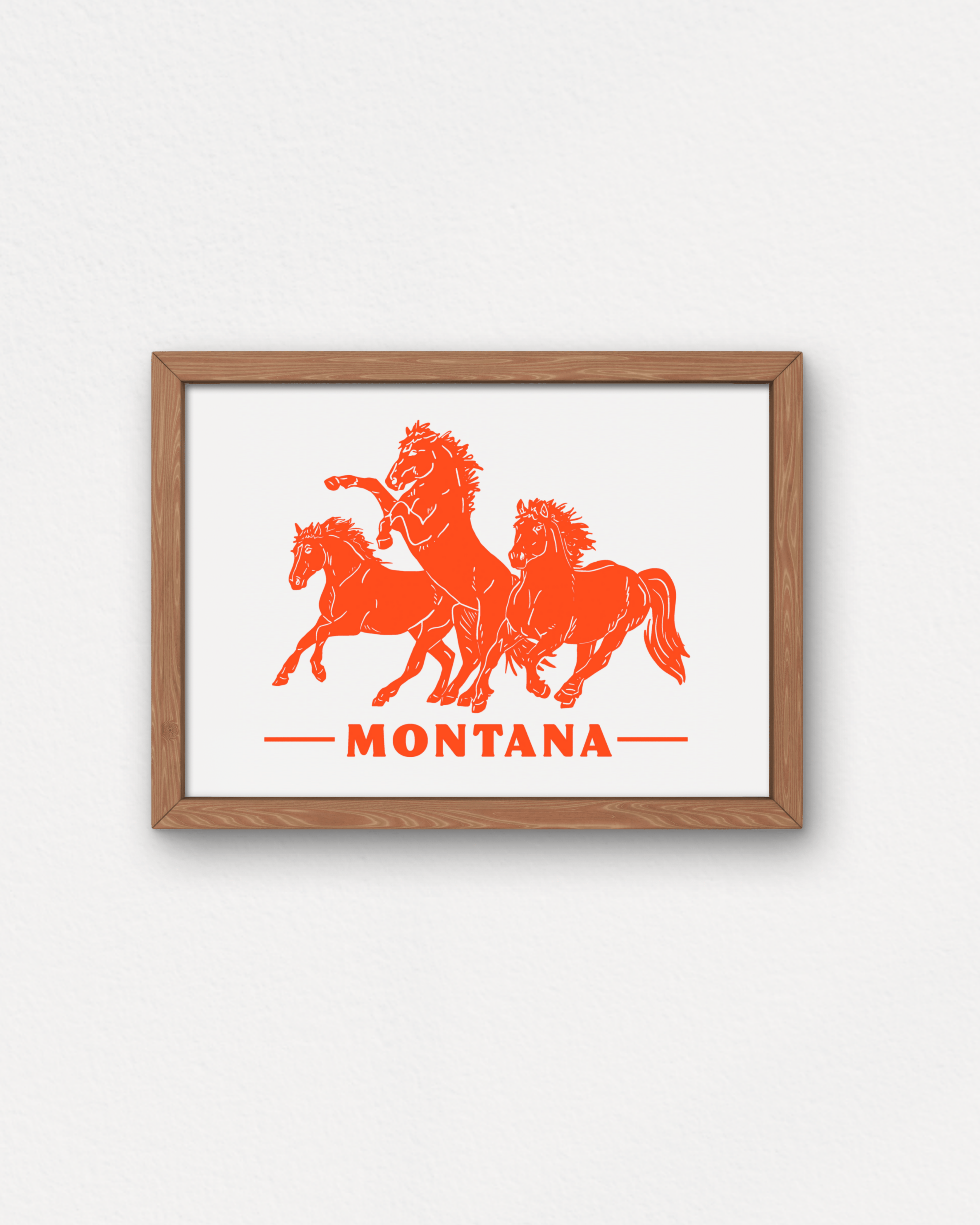 "Horsepower" Small Poster - Intrigue Ink Visit Bozeman, Unique Shopping Boutique in Montana, Work from Home Clothes for Women