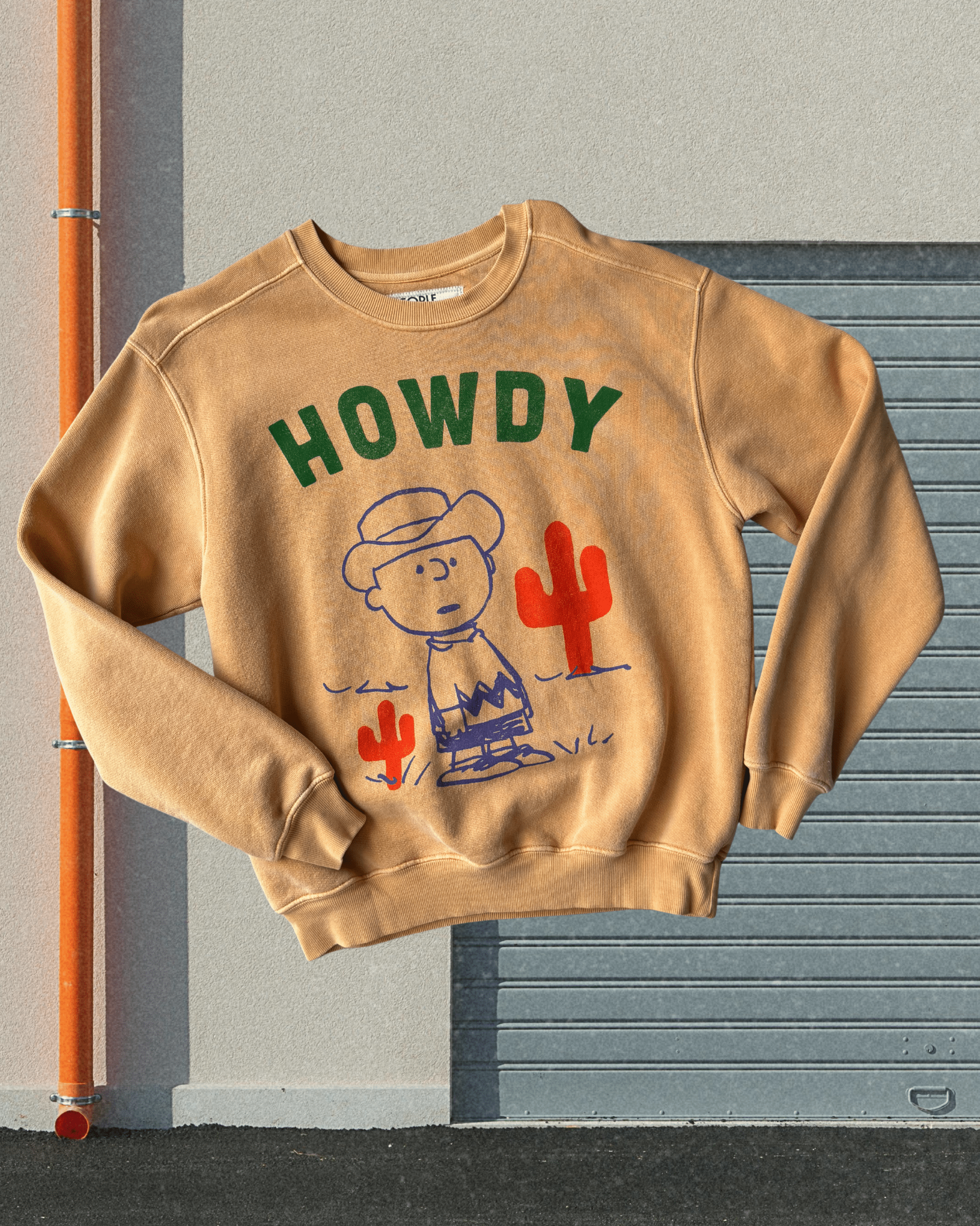 Cowboy Charlie Sweatshirt - Intrigue Ink Visit Bozeman, Unique Shopping Boutique in Montana, Work from Home Clothes for Women