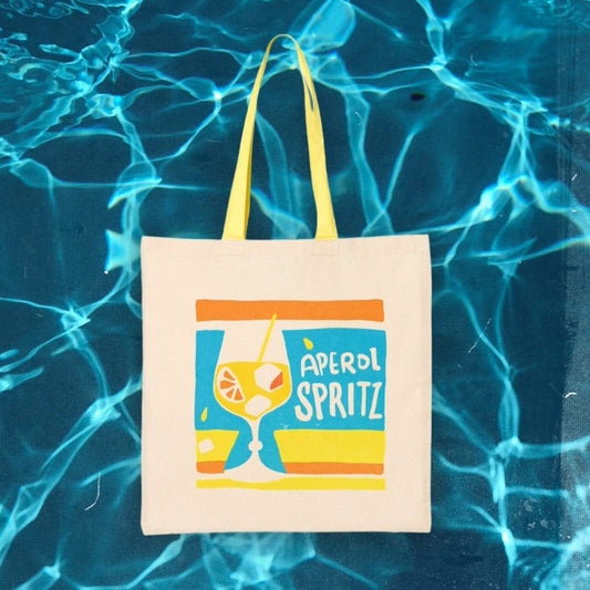 'Aperol Spritz' Tote - Intrigue Ink Visit Bozeman, Unique Shopping Boutique in Montana, Work from Home Clothes for Women