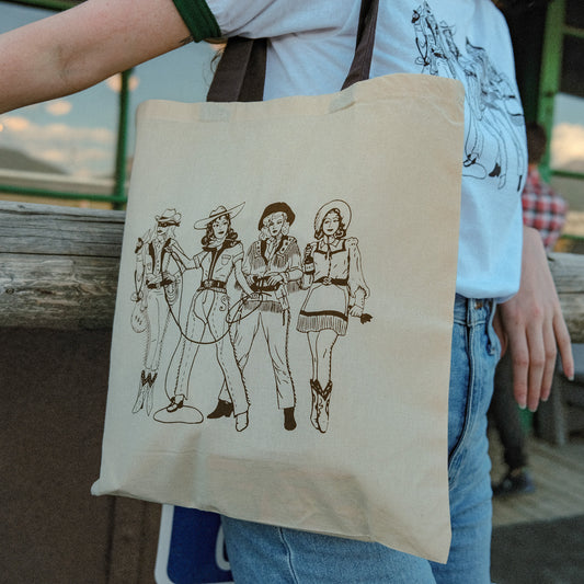 Lady Gang Canvas Tote