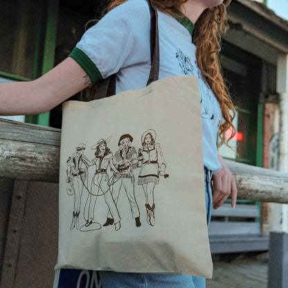 Lady Gang Canvas Tote