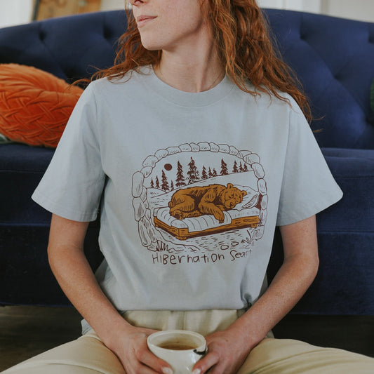 "Cozy Bear" Relaxed Tee