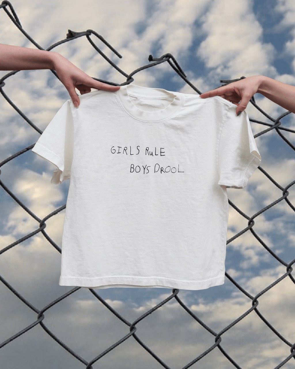 "Girls Rule Boys Drool" Wide Tee - Intrigue Ink Visit Bozeman, Unique Shopping Boutique in Montana, Work from Home Clothes for Women
