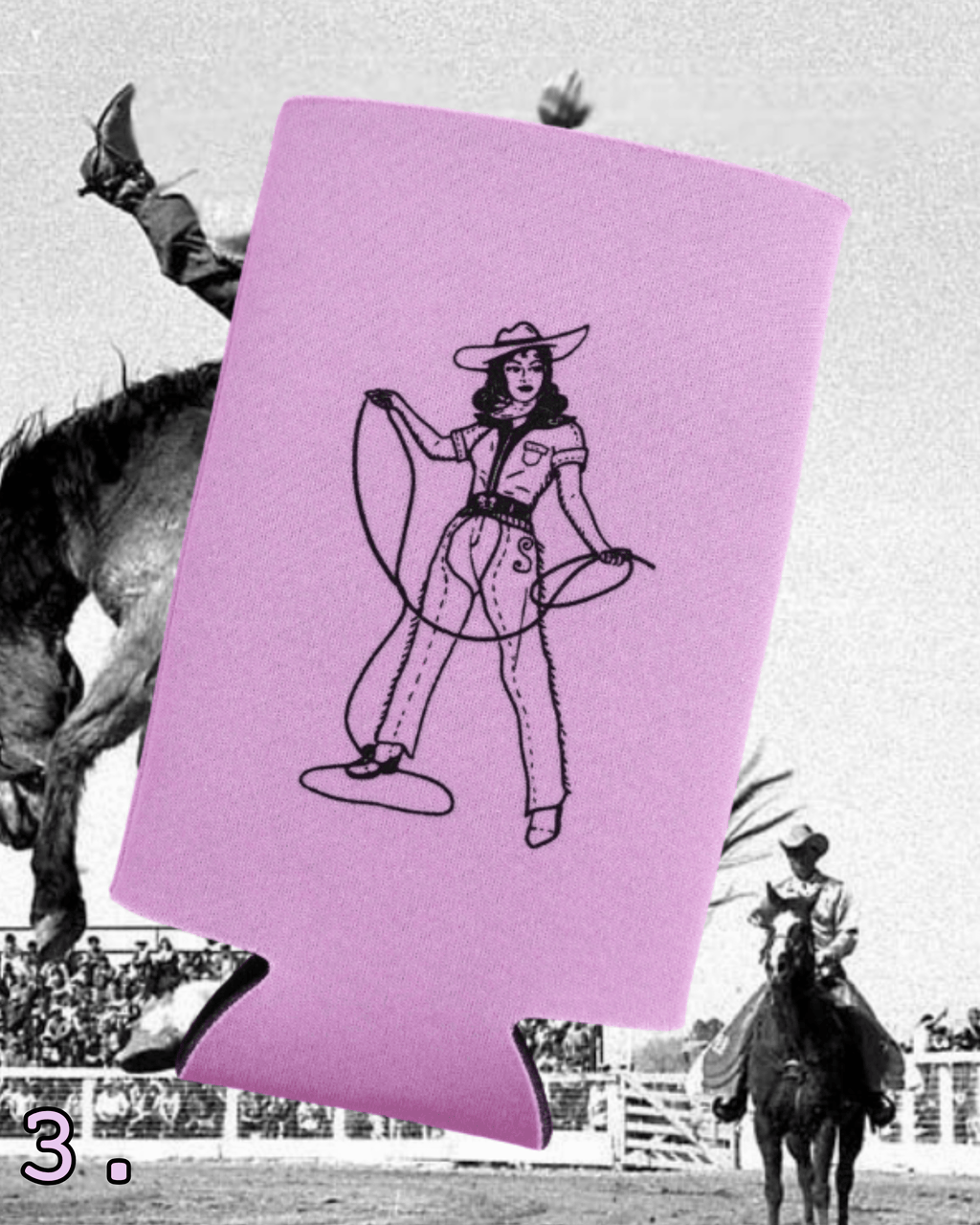 "Lady Gang" Saloon Koozies - Intrigue Ink Visit Bozeman, Unique Shopping Boutique in Montana, Work from Home Clothes for Women