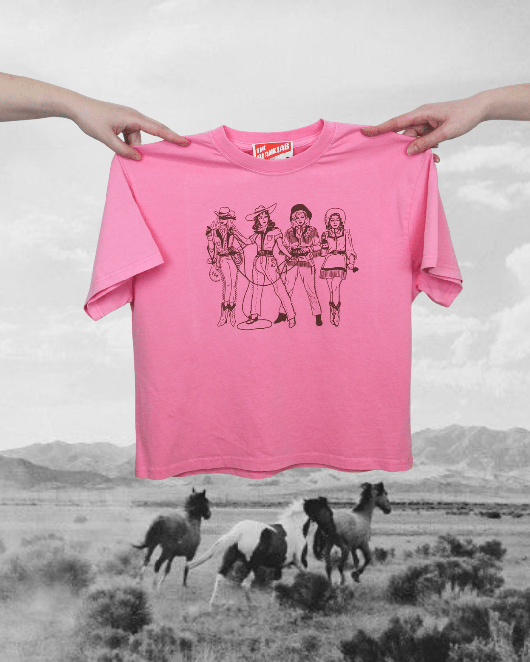 "Lady Gang" Relaxed Tee - Intrigue Ink Visit Bozeman, Unique Shopping Boutique in Montana, Work from Home Clothes for Women