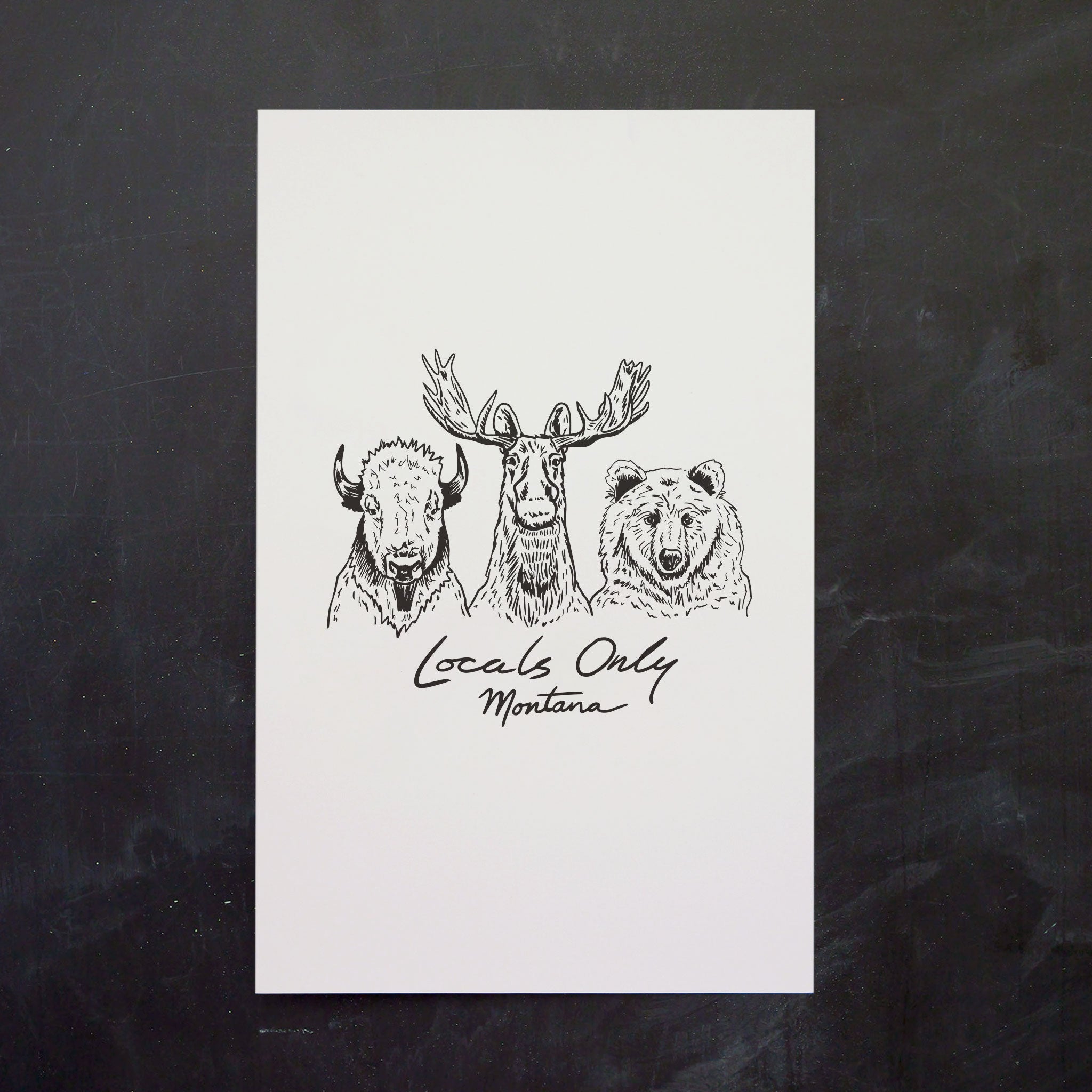 "Locals Only" Poster