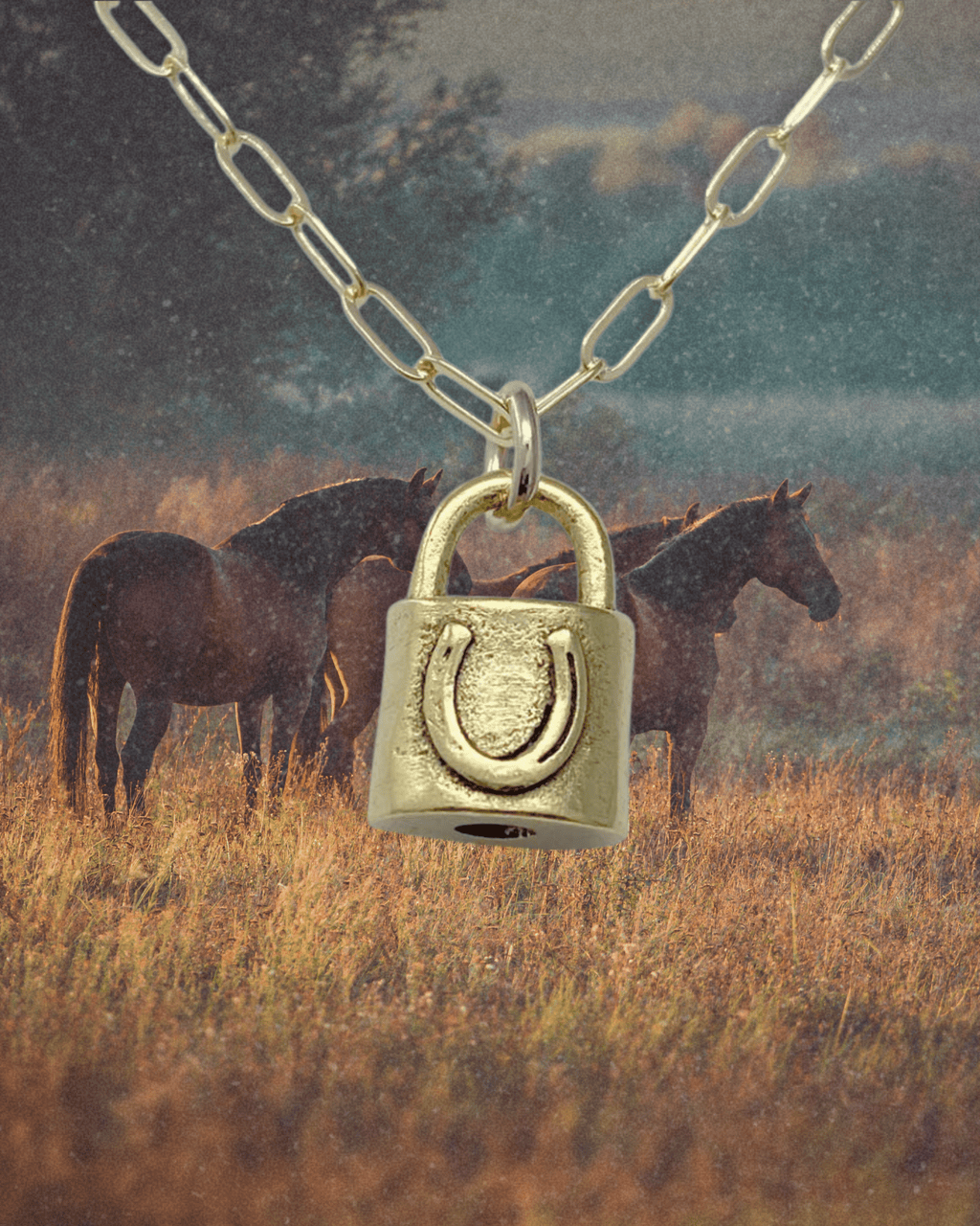 Love Lock Necklace - Intrigue Ink Visit Bozeman, Unique Shopping Boutique in Montana, Work from Home Clothes for Women