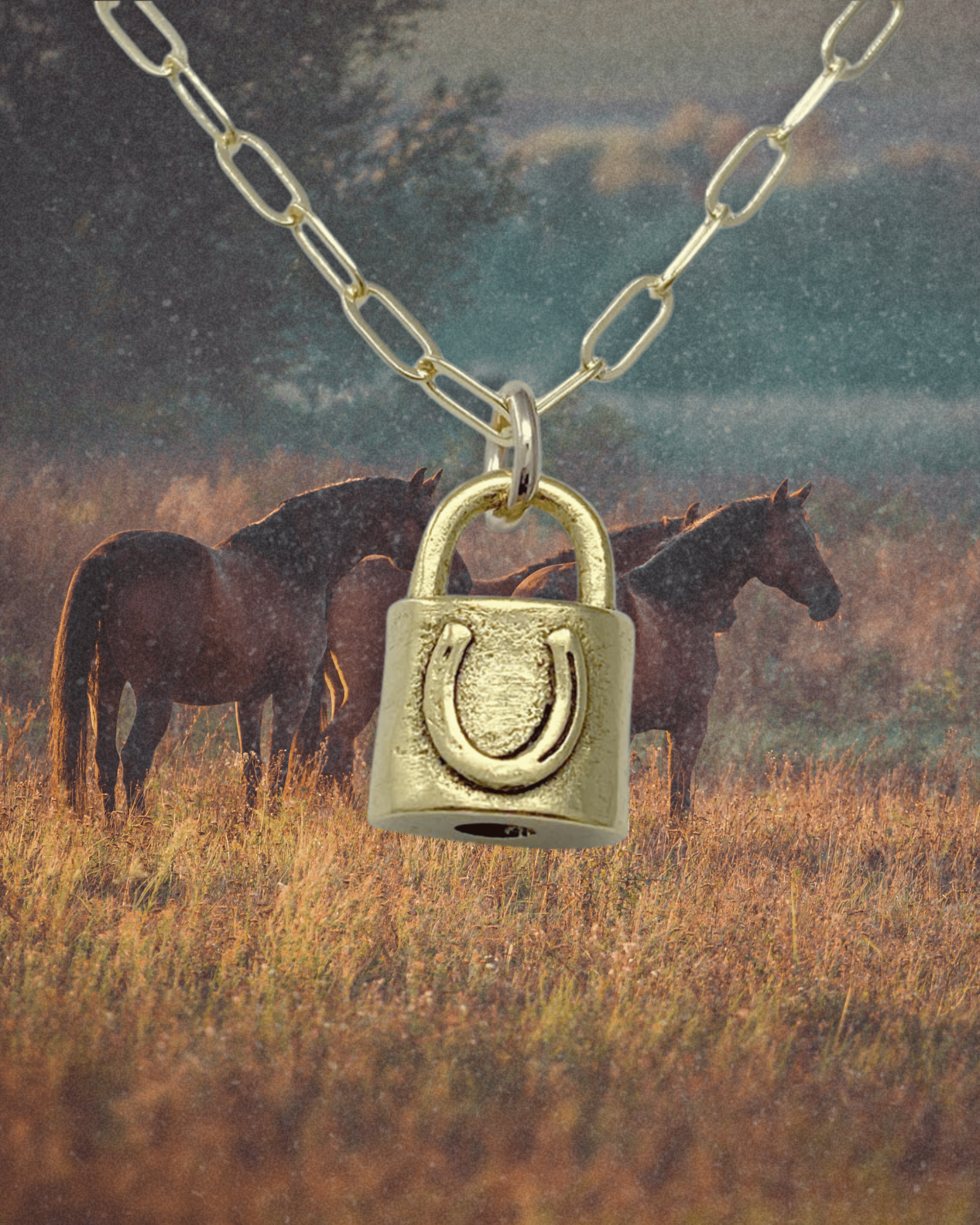 Love Lock Necklace - Intrigue Ink Visit Bozeman, Unique Shopping Boutique in Montana, Work from Home Clothes for Women