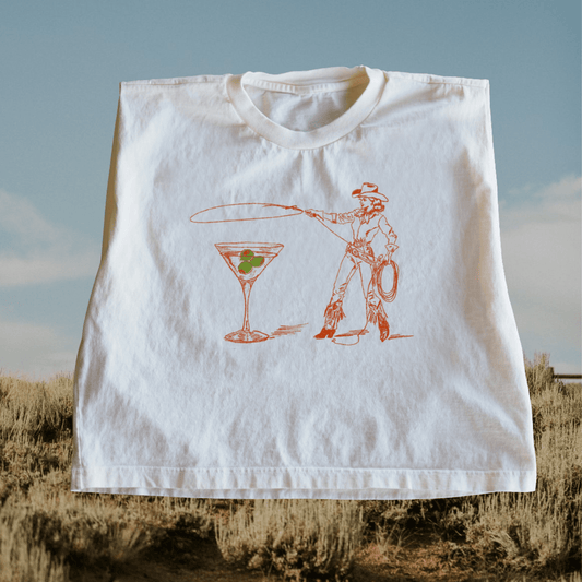 "Montana Martini" Muscle Tank