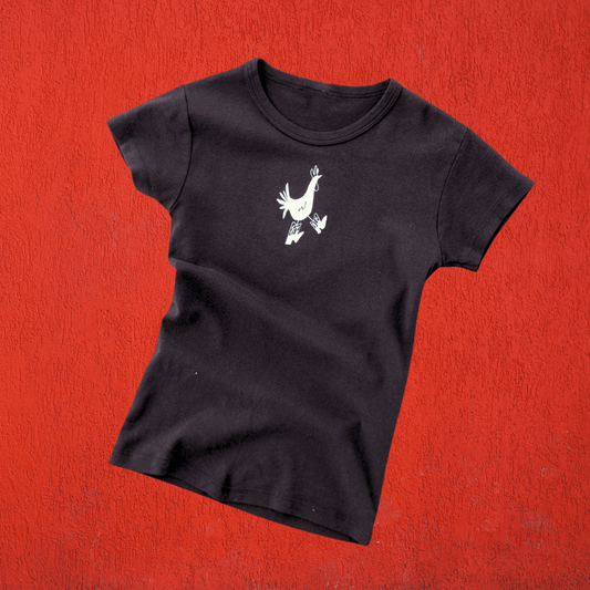 "Cowboy Chicken" Baby Tee