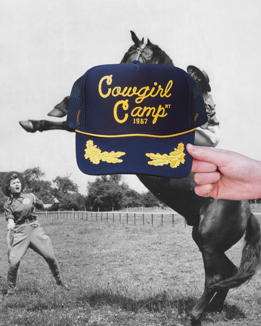 Cowgirl Camp Captain Hat