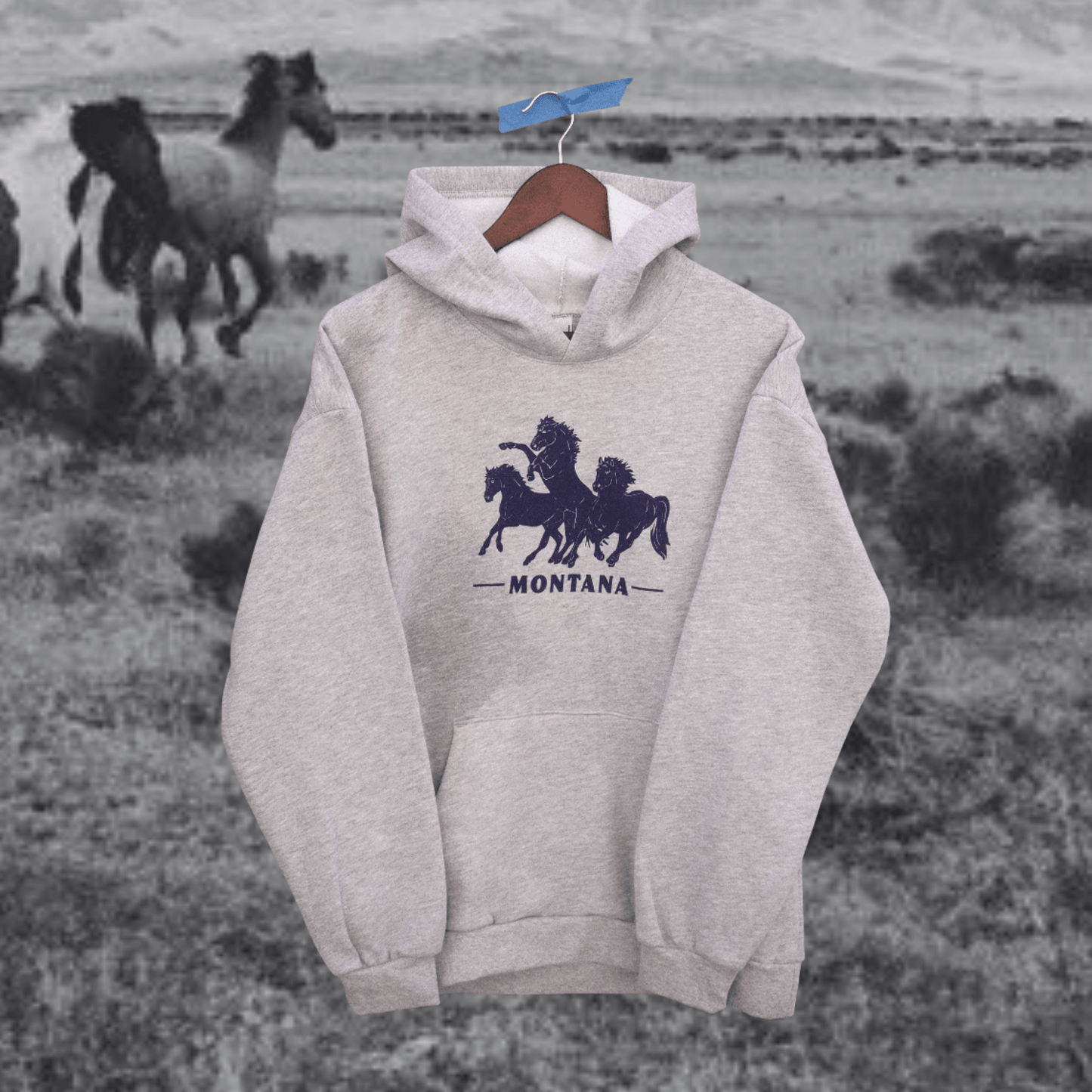 "Horsepower Montana" Hoodie