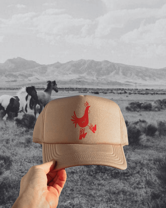 "Cowboy Chicken" Trucker Hat