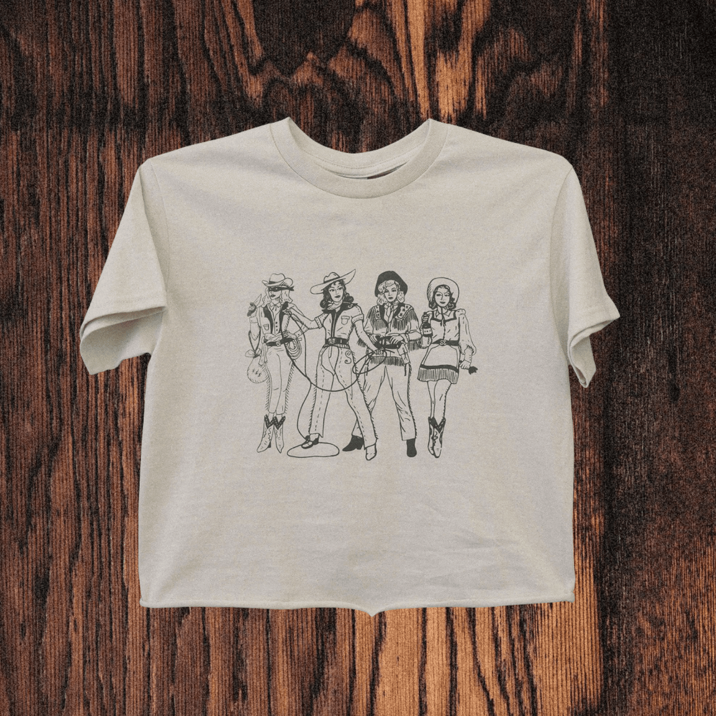Lady Gang Natural Crew Shirt