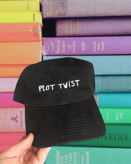 "Plot Twist" Dad Hat - Intrigue Ink Visit Bozeman, Unique Shopping Boutique in Montana, Work from Home Clothes for Women