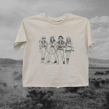 Lady Gang Natural Crew Shirt