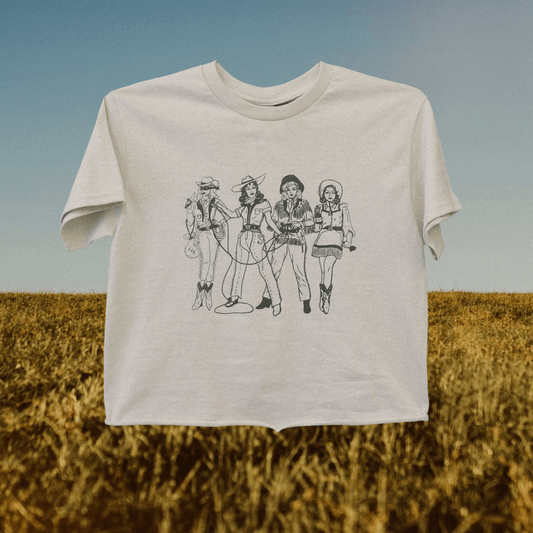 Lady Gang Natural Crew Shirt - Intrigue Ink Visit Bozeman, Unique Shopping Boutique in Montana, Work from Home Clothes for Women