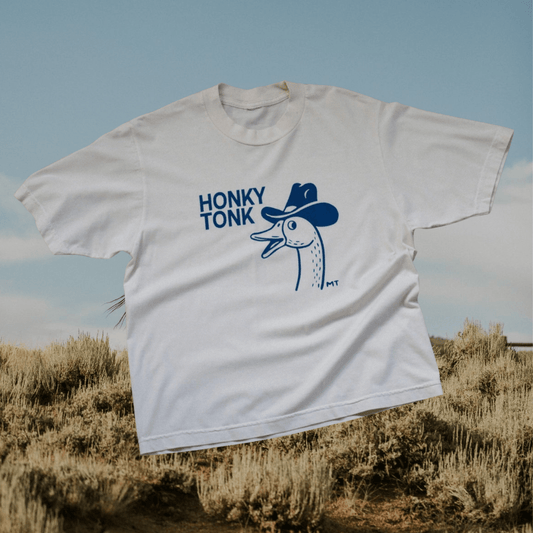 "Honky Tonk" Tee - Intrigue Ink Visit Bozeman, Unique Shopping Boutique in Montana, Work from Home Clothes for Women