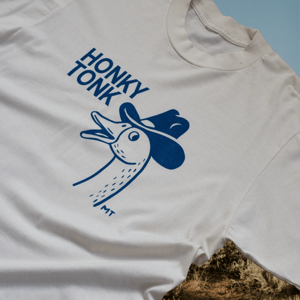 "Honky Tonk" Tee - Intrigue Ink Visit Bozeman, Unique Shopping Boutique in Montana, Work from Home Clothes for Women