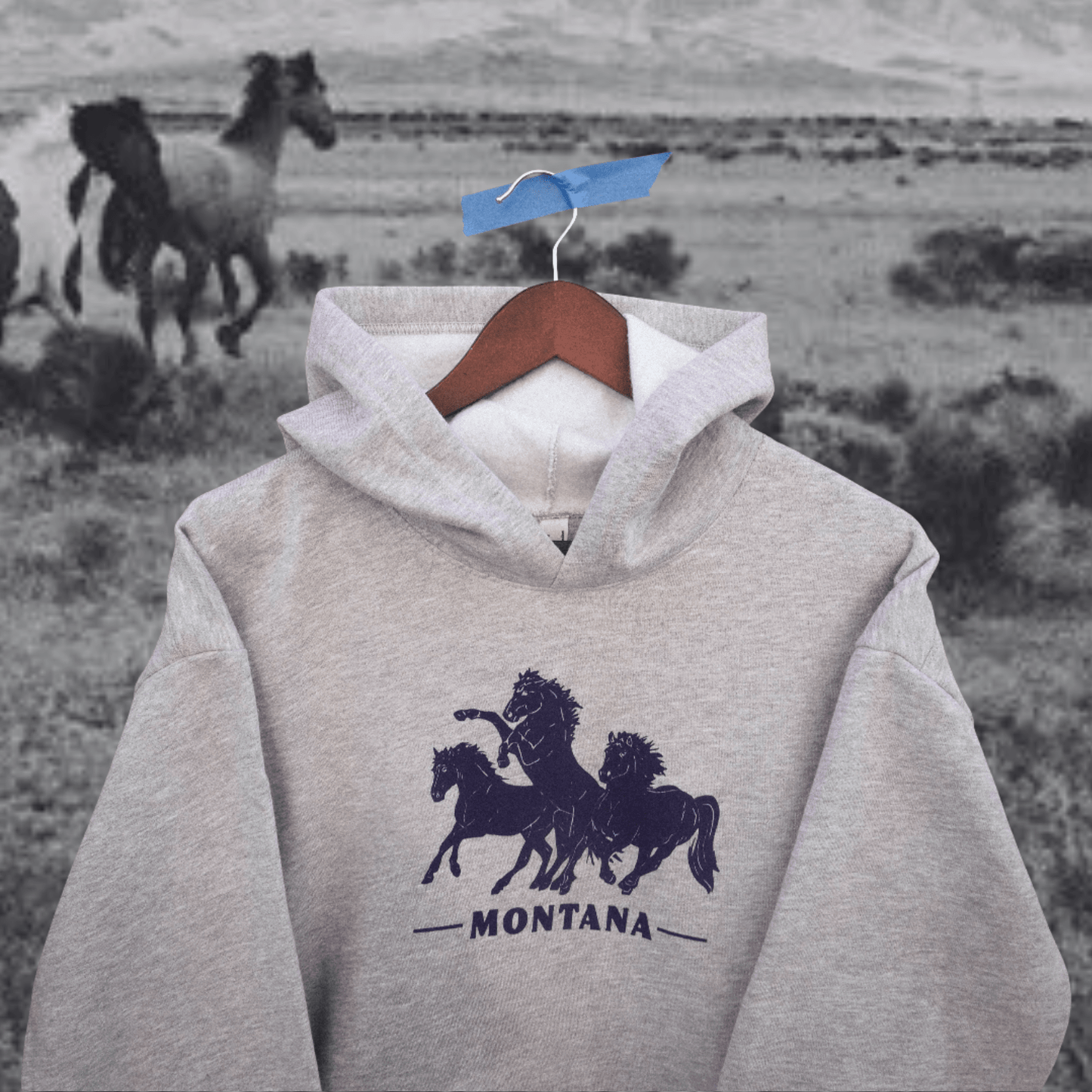 "Horsepower Montana" Hoodie
