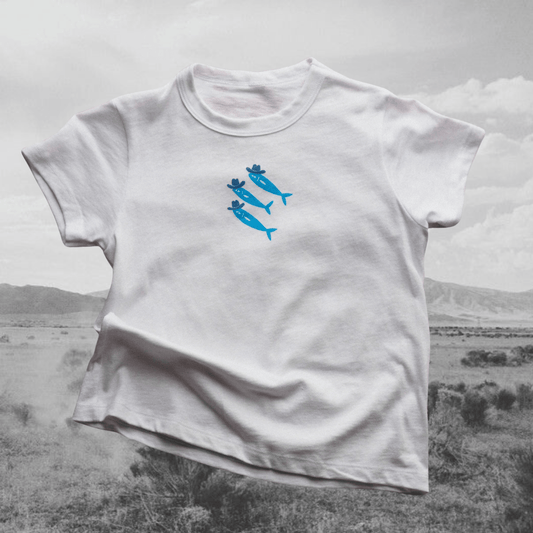 "Sardine Cowboys" Tee - Intrigue Ink Visit Bozeman, Unique Shopping Boutique in Montana, Work from Home Clothes for Women