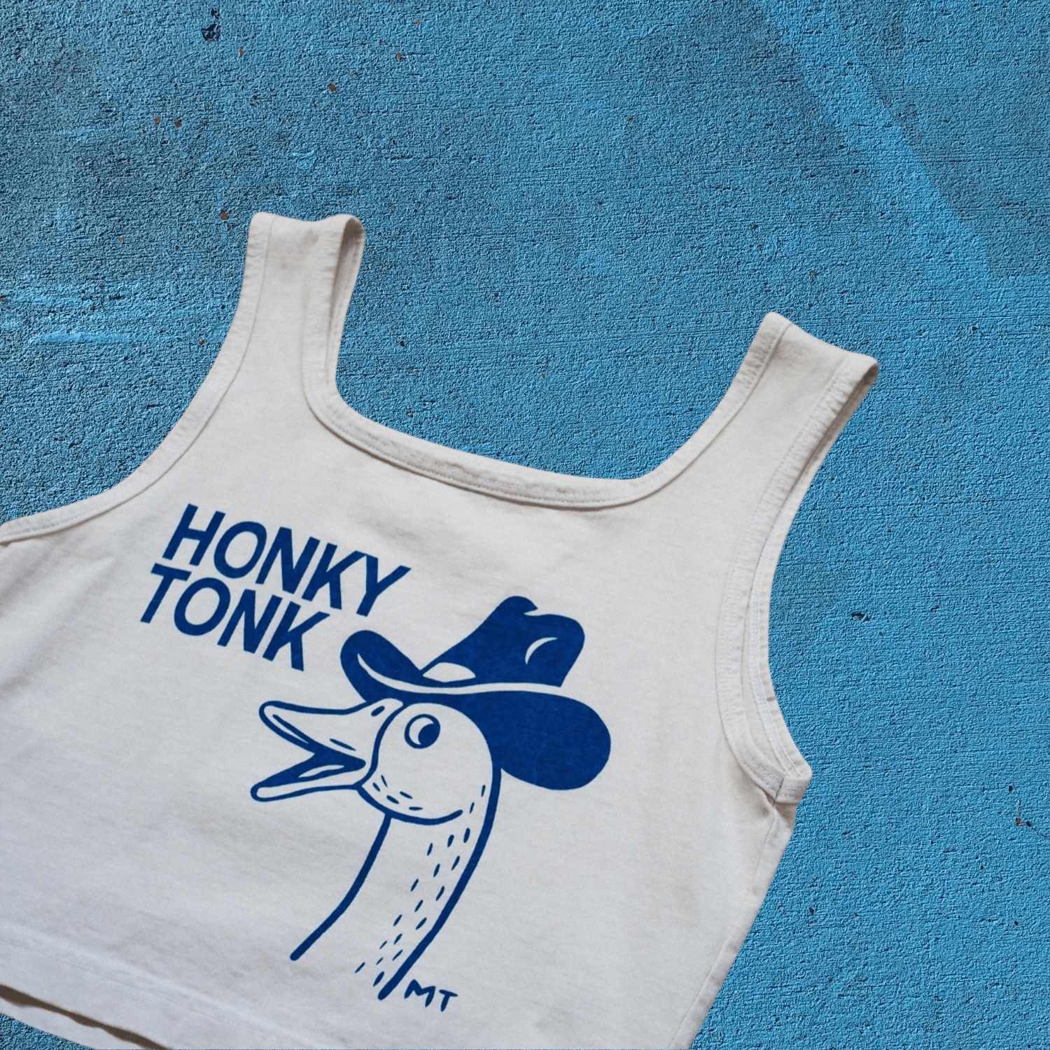 "Honky Tonk" Crop Tank - Intrigue Ink Visit Bozeman, Unique Shopping Boutique in Montana, Work from Home Clothes for Women