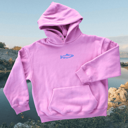 "Swims with the Fishes" Hoodie - Intrigue Ink Visit Bozeman, Unique Shopping Boutique in Montana, Work from Home Clothes for Women