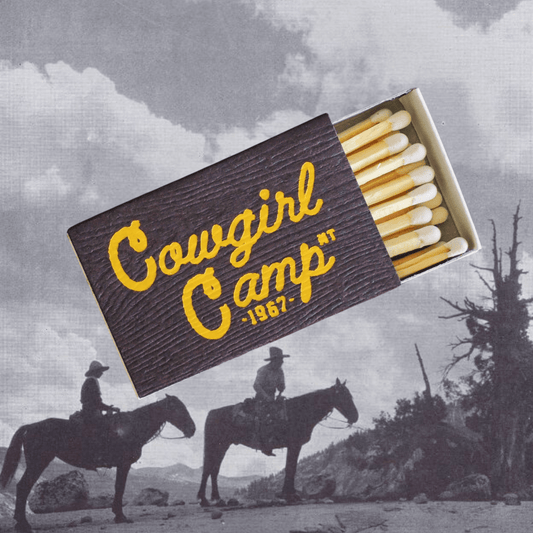 Cowgirl Camp Matches - Intrigue Ink Visit Bozeman, Unique Shopping Boutique in Montana, Work from Home Clothes for Women