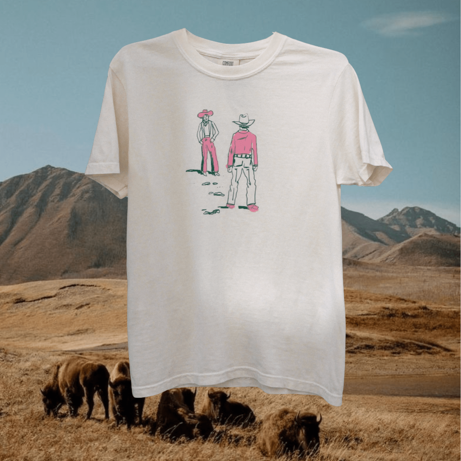 "This Town IS Big Enough" Tee - Intrigue Ink Visit Bozeman, Unique Shopping Boutique in Montana, Work from Home Clothes for Women