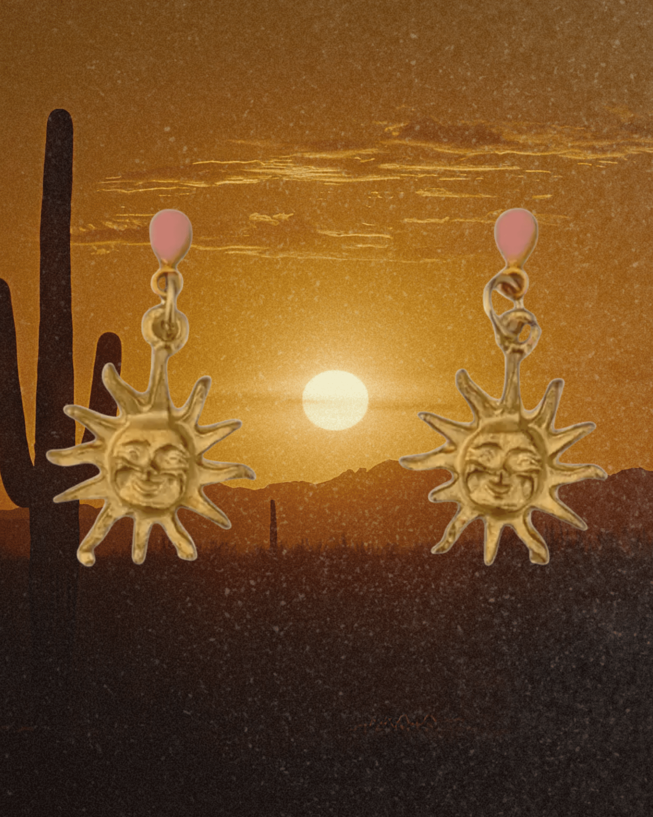 Mini Sun Earrings - Intrigue Ink Visit Bozeman, Unique Shopping Boutique in Montana, Work from Home Clothes for Women