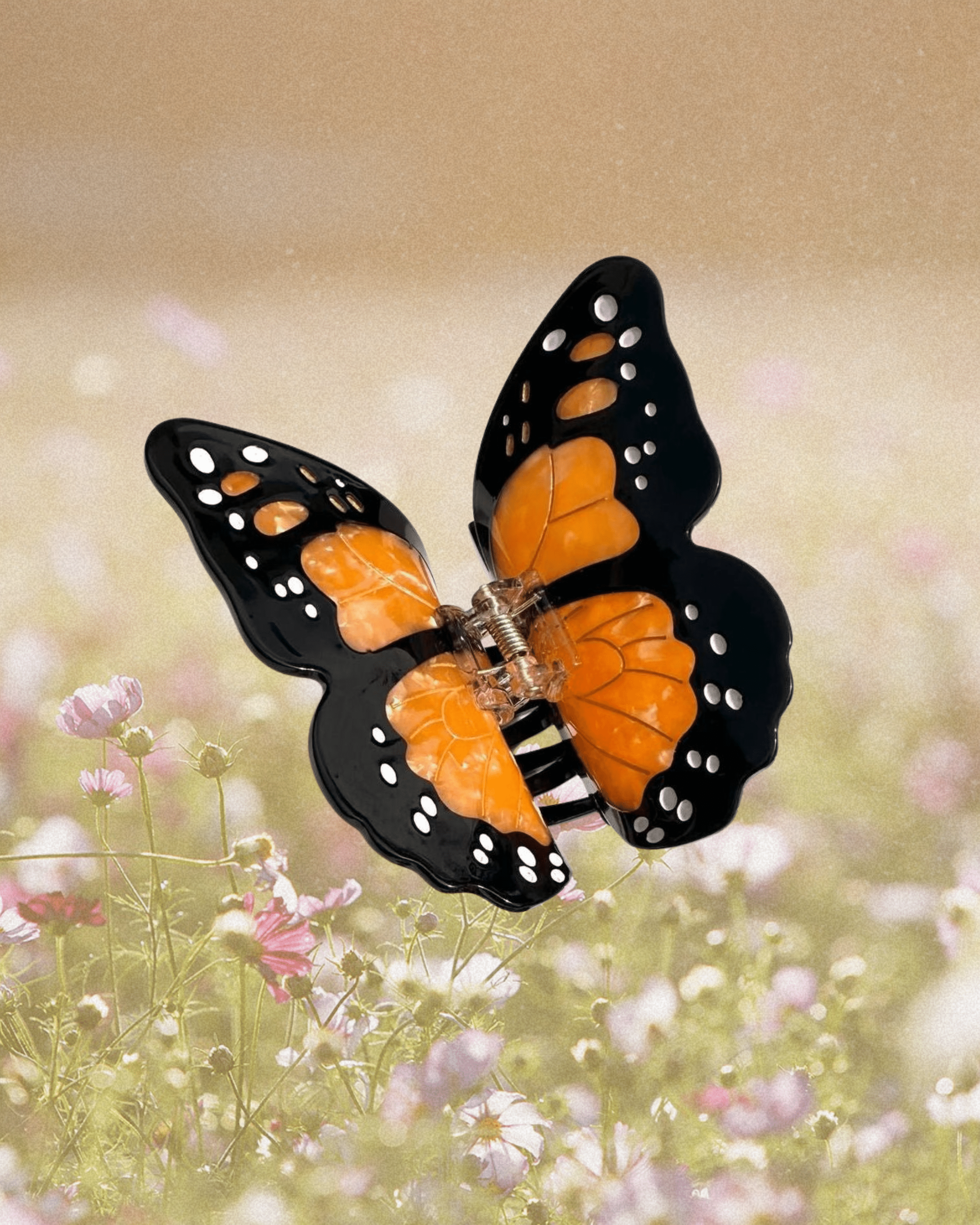 Monarch Butterfly Claw Hair Clip - Intrigue Ink Visit Bozeman, Unique Shopping Boutique in Montana, Work from Home Clothes for Women