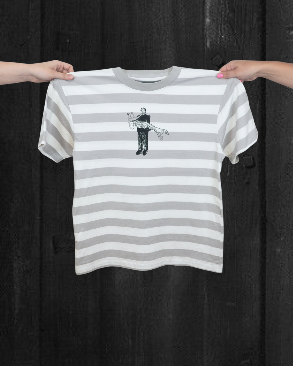 "Monster Mash" Stripe Tee