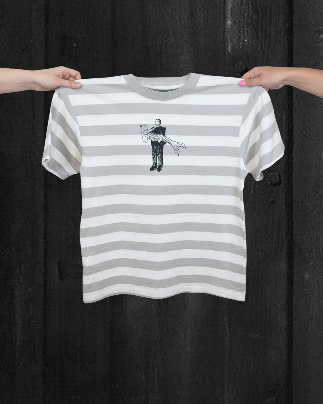 "Monster Mash" Stripe Tee