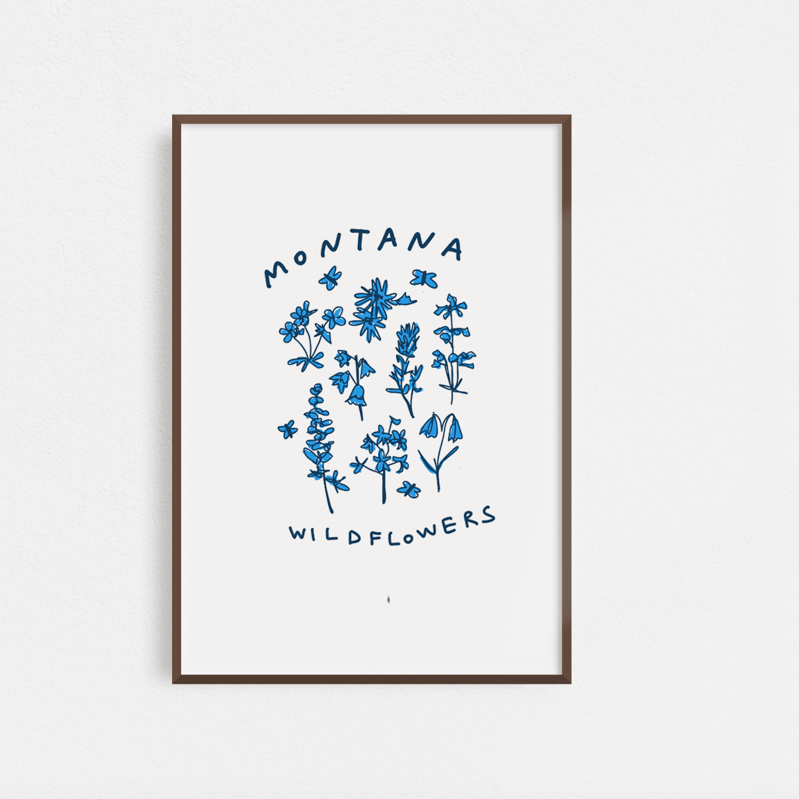 "Montana Meadow" Poster - Intrigue Ink Visit Bozeman, Unique Shopping Boutique in Montana, Work from Home Clothes for Women