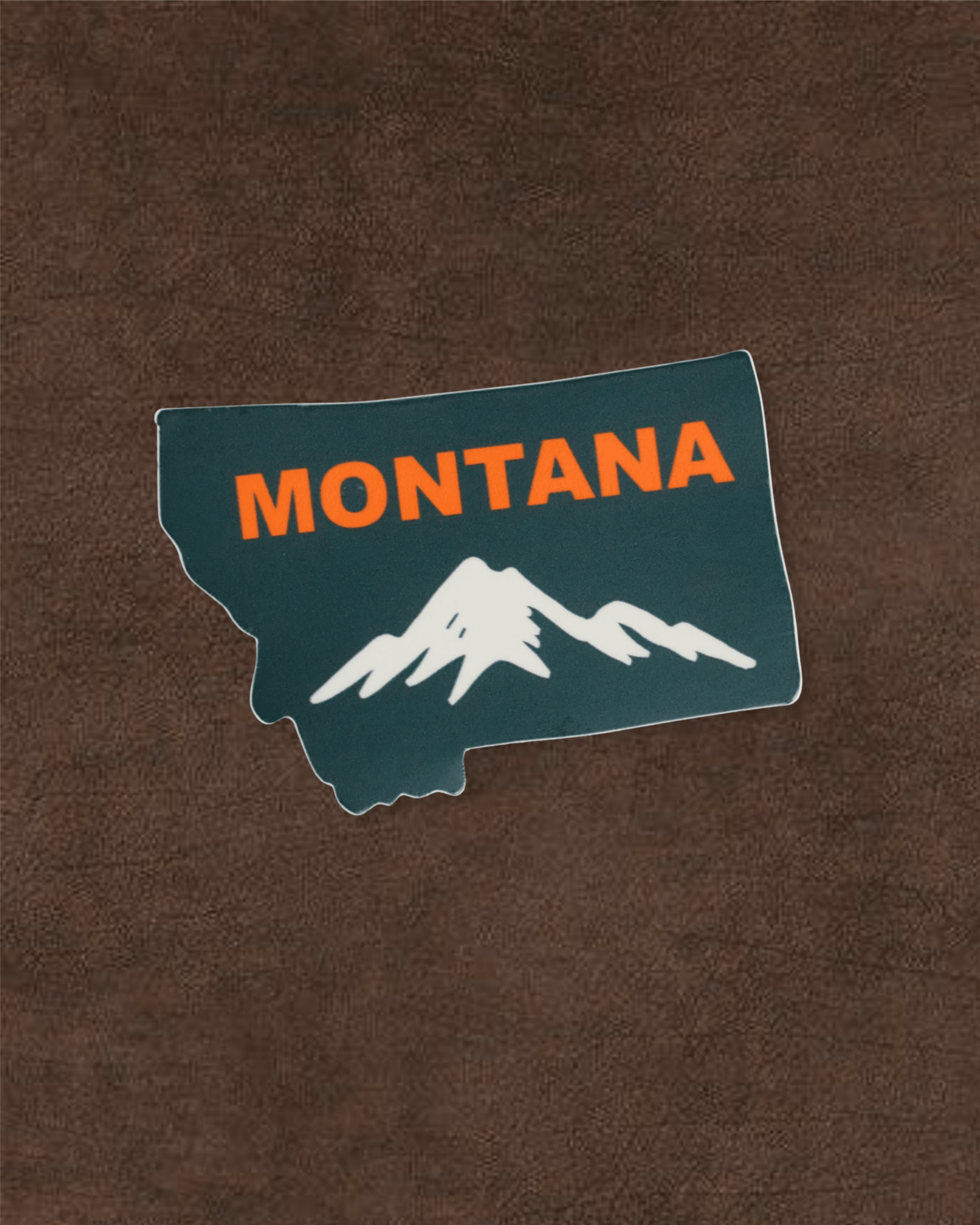 "Montana Mountain" Sticker - Intrigue Ink Visit Bozeman, Unique Shopping Boutique in Montana, Work from Home Clothes for Women